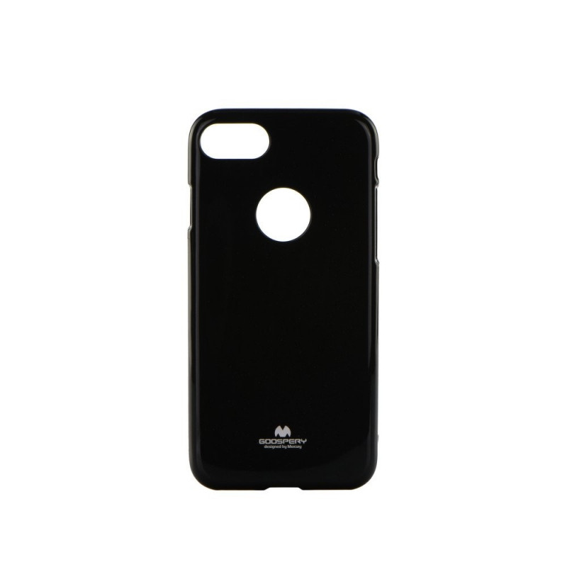Jelly auf Apple iPhone 7 Abdeckung TPU Schwarz