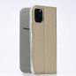 Smart Case Book auf Samsung Galaxy M21 Brieftaschenetui Gold