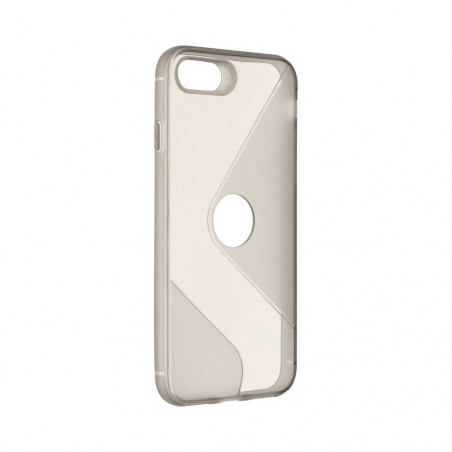 S-CASE auf Apple iPhone SE 2020 FORCELL Abdeckung TPU Schwarz