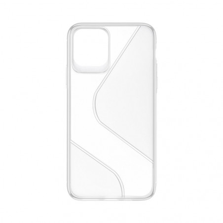 S-CASE auf Apple iPhone X FORCELL Abdeckung TPU Durchsichtbar
