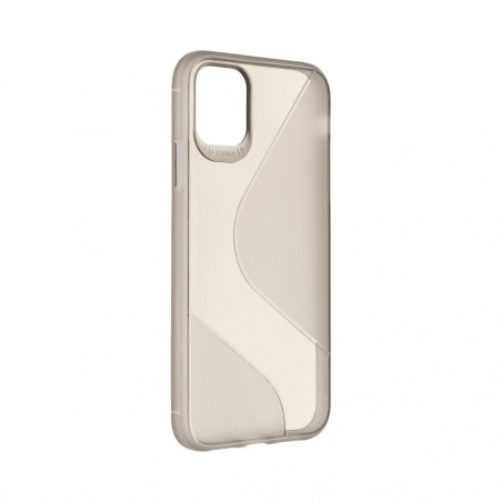 S-CASE auf Apple iPhone 11 FORCELL Abdeckung TPU Schwarz
