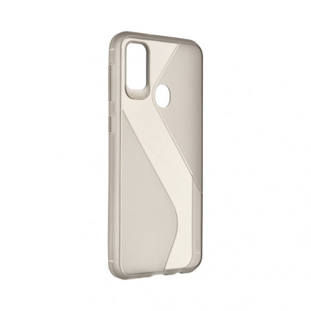 S-CASE auf Samsung Galaxy M21 FORCELL Abdeckung TPU Schwarz