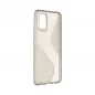 S-CASE auf Samsung Galaxy A51 FORCELL Abdeckung TPU Schwarz