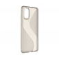 S-CASE auf Samsung Galaxy A71 FORCELL Abdeckung TPU Schwarz