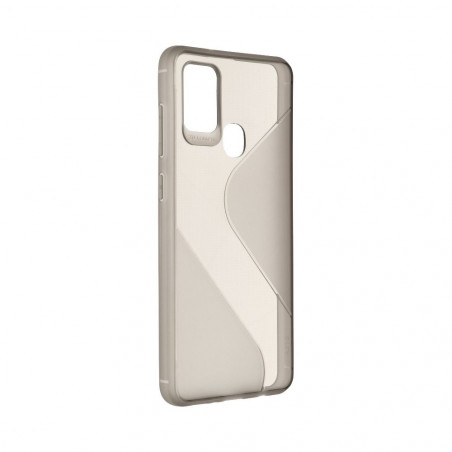 S-CASE auf Samsung Galaxy A21s FORCELL Abdeckung TPU Schwarz