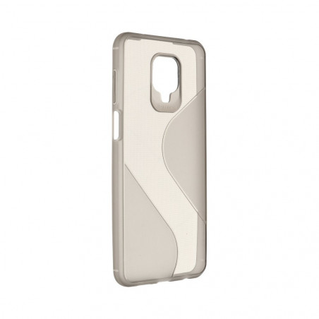 S-CASE auf XIAOMI Redmi Note 9S FORCELL Abdeckung TPU Schwarz