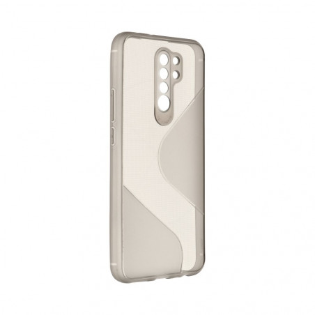 S-CASE auf XIAOMI Redmi 9 FORCELL Abdeckung TPU Schwarz