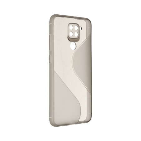 S-CASE auf XIAOMI Redmi Note 9 FORCELL Abdeckung TPU Schwarz