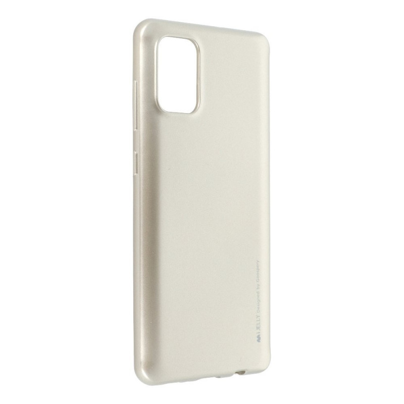 i-Jelly auf Samsung Galaxy A71 Abdeckung TPU Gold