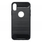 Apple iPhone 12 Hülle Carbon Elegant  Schwarz