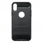 Apple iPhone 12 Hülle Carbon Elegant  Schwarz