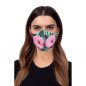 Face mask - flower Mehrfarben