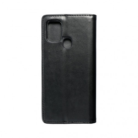 Magnet Book auf Samsung Galaxy A21s Brieftaschenetui Schwarz