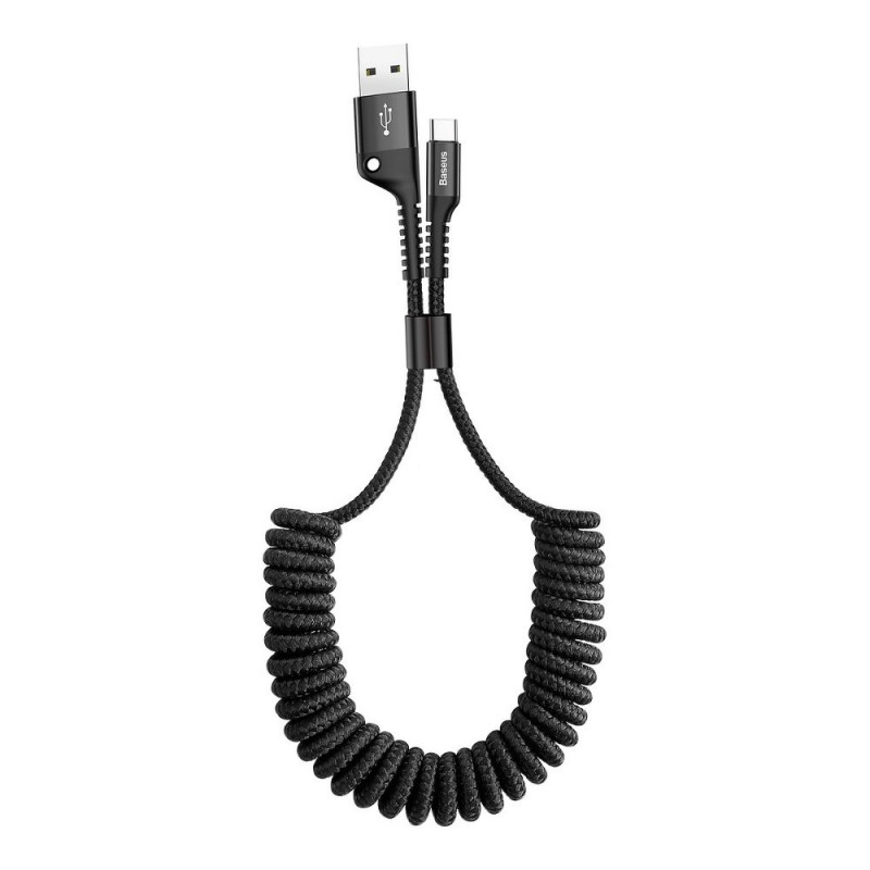 Fish eye Spring Type C 2A 1m Schwarz