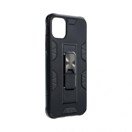 DEFENDER auf Apple iPhone 11 Pro Max FORCELL Gehärtete Abdeckung Schwarz