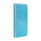 Shining auf Apple iPhone 12 Brieftaschenetui Blau