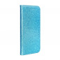 Shining auf Apple iPhone 12 Pro Brieftaschenetui Blau
