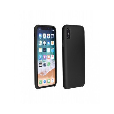 Forcell Silicone auf Huawei P30 FORCELL Silikonhülle Schwarz