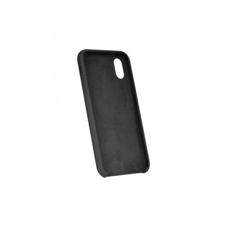 Forcell Silicone auf Huawei P30 FORCELL Silikonhülle Schwarz
