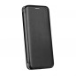 Book Elegance auf Samsung Galaxy A42 5G FORCELL Brieftaschenetui Schwarz