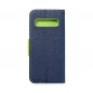 Fancy Book auf Samsung Galaxy A42 5G Brieftaschenetui Blau