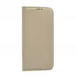 Smart Case Book auf Samsung Galaxy A42 5G Brieftaschenetui Gold