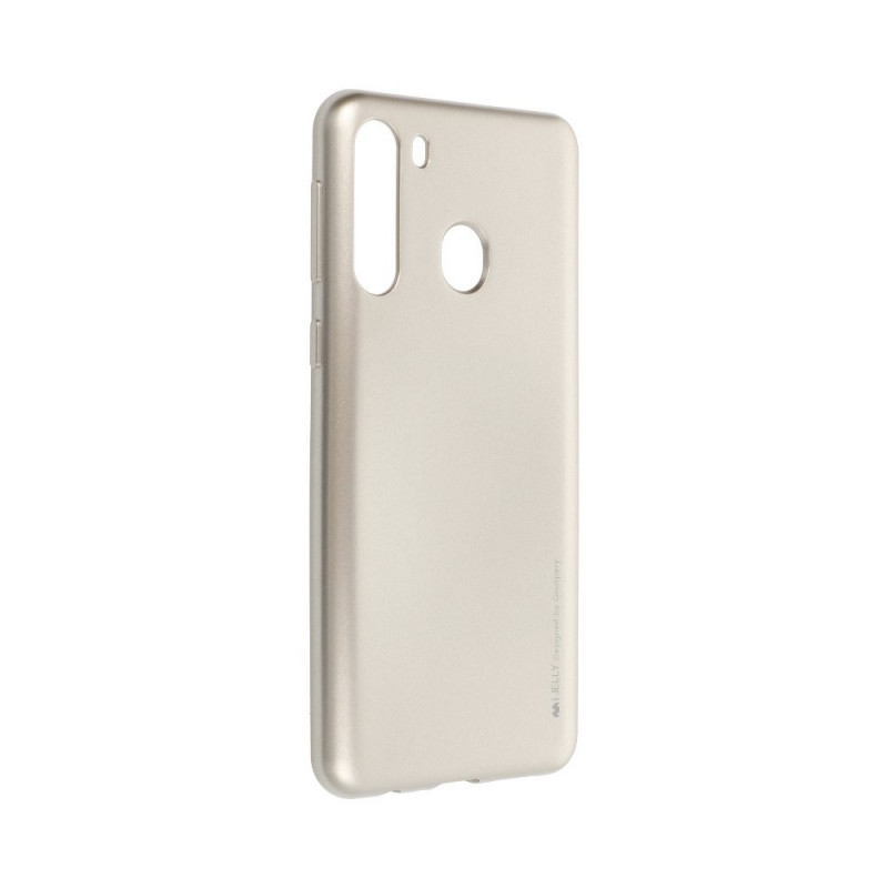 i-Jelly auf Samsung Galaxy A21 MERCURY Abdeckung TPU Gold