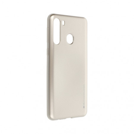 i-Jelly auf Samsung Galaxy A21 MERCURY Abdeckung TPU Gold