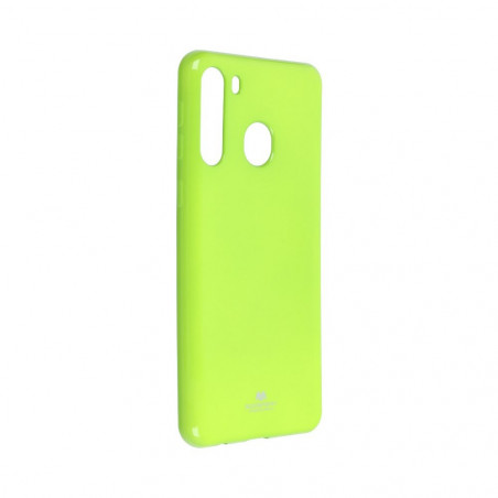Jelly auf Samsung Galaxy A21 MERCURY Abdeckung TPU Grün
