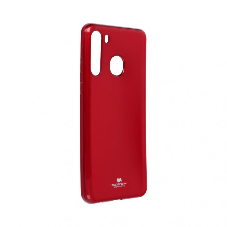 Jelly auf Samsung Galaxy A21 MERCURY Abdeckung TPU Rot