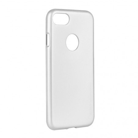 i-Jelly auf Apple iPhone 8 MERCURY Abdeckung TPU Silber