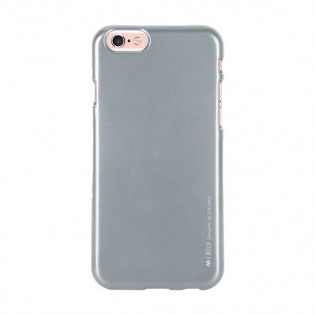 i-Jelly auf Apple iPhone 12 MERCURY Abdeckung TPU Grau