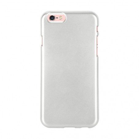i-Jelly auf Apple iPhone 12 MERCURY Abdeckung TPU Silber