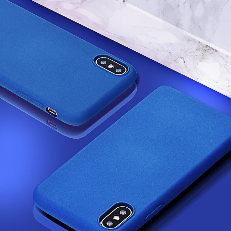 Samsung Galaxy S20 FE Hülle Silicone Elegant  Blau