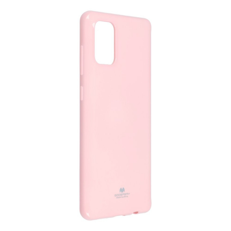 Jelly auf Samsung Galaxy A41 MERCURY Abdeckung TPU Rosa