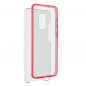 360 Full Cover auf Samsung Galaxy A42 5G FORCELL Abdeckung TPU Rot