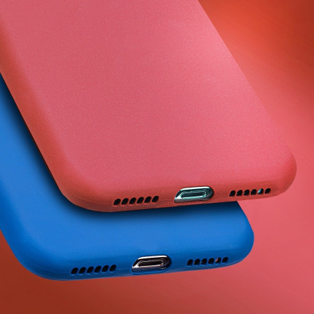 Samsung Galaxy S20 FE 5G Hülle Silicone Elegant  Pfirsich