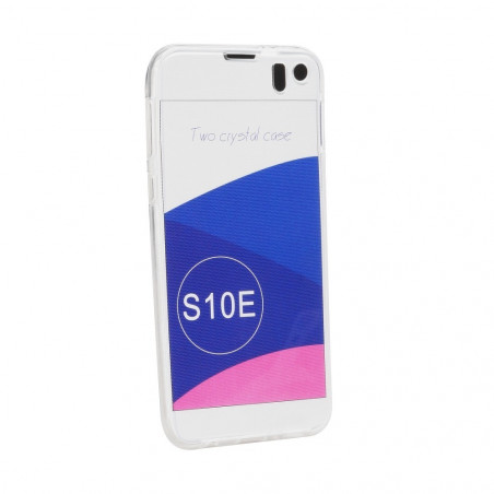 360 Ultra Slim Front+Back auf Samsung Galaxy S20 FORCELL Silikon-Handyhülle Durchsichtbar