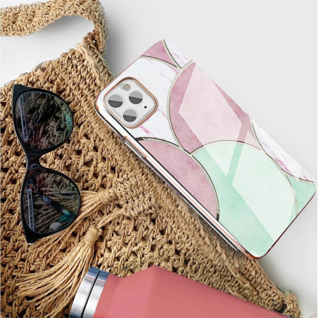 Marble cosmo auf Samsung Galaxy S20 FE FORCELL Abdeckung TPU Mehrfarben