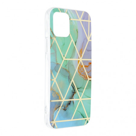 Marble cosmo auf Apple iPhone 12 FORCELL Abdeckung TPU Mehrfarben