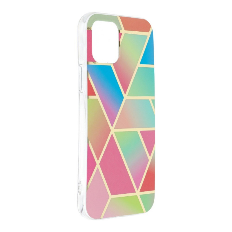 Marble cosmo auf Apple iPhone 12 FORCELL Abdeckung TPU Mehrfarben