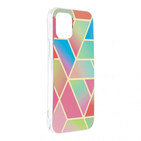Marble cosmo auf Apple iPhone 12 FORCELL Abdeckung TPU Mehrfarben