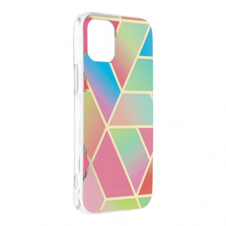 Marble cosmo auf Apple iPhone 12 mini FORCELL Abdeckung TPU Mehrfarben