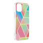 Marble cosmo auf Apple iPhone 12 mini FORCELL Abdeckung TPU Mehrfarben