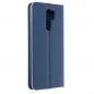 XIAOMI Mi 10T Lite 5G Book Handytaschen LUNA Book Carbon Kohlenstoff-Faser, Elegant  Blau
