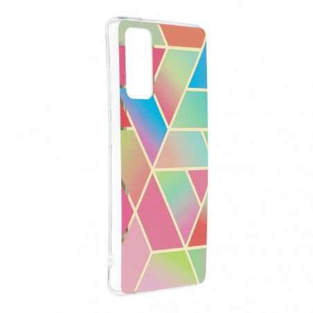 Marble cosmo auf Samsung Galaxy S20 FE 5G FORCELL Abdeckung TPU Mehrfarben