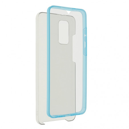 360 Full Cover PC + TPU auf Samsung Galaxy S21 Plus 5G FORCELL Silikon-Handyhülle Blau