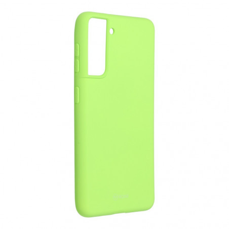 Colorful Jelly Case auf Samsung Galaxy S21 5G Roar Abdeckung TPU Grün