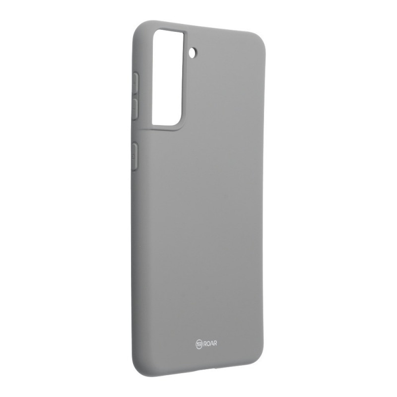 Colorful Jelly Case auf Samsung Galaxy S21 Plus 5G Roar Abdeckung TPU Grau