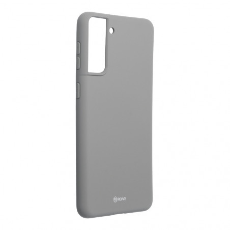 Colorful Jelly Case auf Samsung Galaxy S21 Plus 5G Roar Abdeckung TPU Grau